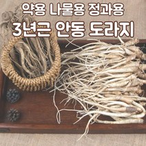 안동 도라지 3년근 명품 햇도라지 흙도라지 여주 나물도라지 약도라지 가정용 선물용 업소용 식당용 식자재 1kg 2kg 3kg, 정과용(대)