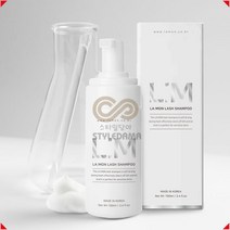 라몽 약산성래쉬샴푸 100ml 브러쉬포함 속눈썹펌샴푸 속눈썹연장전처리제, 1개