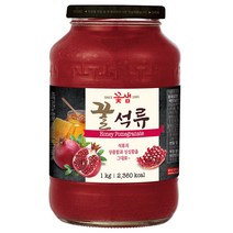 꽃샘 꿀석류차 액상, 1kg, 1개, 1개