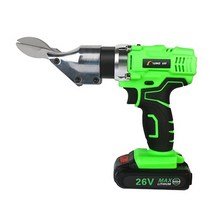 전동 충전 장대 나무 전지가위 함석가위 의류 가죽 재단기 휴대용 무선 전기 가위 식 금속 시트 전단 커터 가위 패브릭 가죽 공구 26v 6000mah, 작은