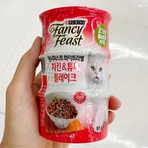 [홈플러스]퓨리나_팬시피스트치킨튜나플레이크_85Gx3 x 2개, 단품, 단품