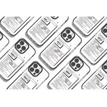 아모하 갤럭시S10플러스 SM-G975 MBTI 엠비티아이 16종 투명 블랙 라인 테두리 범퍼 케이스