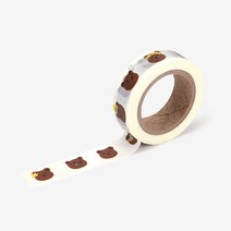 Masking tape single - 78 Bear face