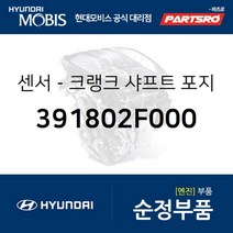 센서-크랭크 샤프트 포지션 (391802F000)-현대모비스 부품 공식대리점 온라인쇼핑몰 파츠로 맥스크루즈