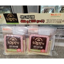[코스트코]더 건강한 샌드위치 햄 100g -6개입, 600g, 3개