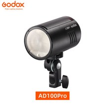 Godox-AD100Pro 포켓 플래시 라이트 후지 니콘 캐논 소니 2.4G 무선 스피드 100Ws TTL 2600mAh 휴대용 야외용, 러시아, AD100Pro, for Olympus