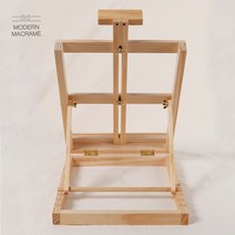 몽마르 아트 휴대용 테이블 나무 이젤 마크라메 재료 모던 드림캐쳐, Mont Marte 테이블 이젤