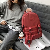 데크라 가벼운 여자 백팩 빈티지 캐주얼 패션 남성 백팩 신학기 가방 공용 패션 자전거 대 남여 스포츠