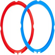 Instant Pot Sealing Rings 2 Pack : Mini 3 Quart Red/Blue null, 1, Blue