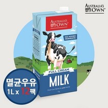오스트렐리아스밀크 [오스트렐리아스밀크] 호주산 멸균우유 풀크림 12팩