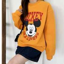 세인트이브 레전드미키(정품) 원단톡톡 양기모 맨투맨티셔츠