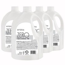 인블리스 무향 섬유유연제 2.5L 제로 X4 일반, 4개