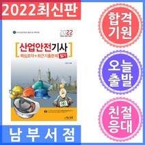 2022 산업안전기사 필기 핵심요약+최근기출문제, 책과상상