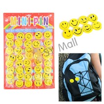 스마일뺏지 40P 의류리폼 백팩뱃지