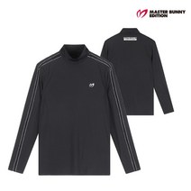마스터바니에디션 골프 masterbunnyedition남성 스티치 라인 이너 티셔츠 M41101TI006 BK, 4[95]