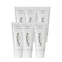 코레스 컨디셔너 아몬드 린씨드 200ml Korres Apres shampooing Amandes Graines De Lin, 6팩