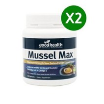 굿헬스 초록홍합 맥스 28000mg 고함량 200캡슐 x 2개