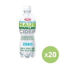 오케이에프 하우스사이다 제로슈거 500ml 20개
