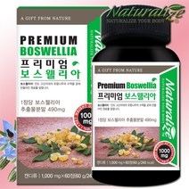 네추럴라이즈 인도산 프리미엄 보스웰리아 정 2통 4개월분 보스웰릭산 보스월리아 보수엘리아 추출 분말 65% BOSWELLIA 알약