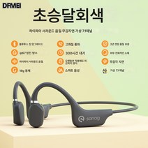 DFMEI 사나그 세나 공기 전도 이어폰 블루투스 무선 스포츠 골전 이어폰, A5SPRO그레이