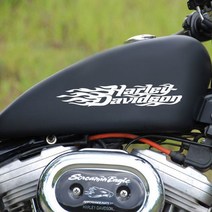 할리데이비슨 스티커 hd_79, 실버