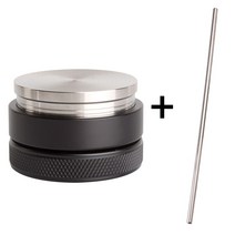 COVING 패턴 핸들리스 마카롱템퍼 58mm, 블랙, 1개