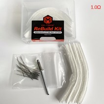 와이어메쉬 1 세트 DIY 도구 키트 메쉬 코일 저항 와이어 0.6ohm 0.13ohm RPM 2 히터 코어 재건 키트138701, As Pictures Shown 7