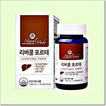 네츄럴메이드 리버쿨 포르테 밀크씨슬 60캡슐 2개월분, 단품