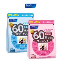 판클 연령대별 종합 영양제 남성 여성용 60대용 30일분, 남성용