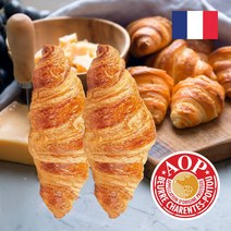 브리도 프랑스 AOP버터 발효 크로와상생지 70g 30개입 카페 크로플