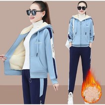 Momolatti 여성용 캐시미어 트레이닝복세트 상하세트 기모 투피스 츄리닝복세트