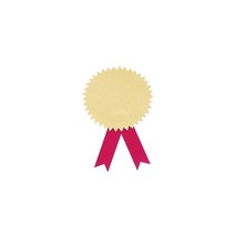 /상장용지 무지 은박스티커 은박스티커 금은무지 리본 스티커 20개 +아펜시드몰, 은+적색리본