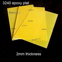 2mm 두께 3240 에폭시 플레이트 에폭시 수지 보드 유리 섬유 시트 절연 플레이트, 2x300x300mm