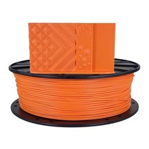 3D-Fuel 3D 필라멘트 고온 터프 프로 PLA+ 탠저린 오렌지 1.75mm 1kg +/- 0.02mm 허용 오차 미국산 쉬운 인쇄 및 대부분의 3D 프린터 브랜드와 함