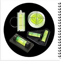 휴대용 미니 수평계 수평기 레벨 경사측정 캠핑 카라반, 2-일자형수평계