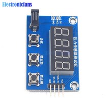 즈위프트센서 HX711 로드셀 광고 무게 압력 센서 보드 디지털 튜브 디스플레이 전자 저울 모듈 넓은 전압, 한개옵션0