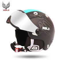 INSLO 인슬로 바이저헬멧 스키보드 헬멧 성인용헬멧 DON VISOR, BK XL
