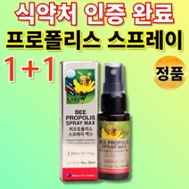 비 BEE 먹는 프로폴리스 스프레이 플라보노이드 프리 플로 폴리 포리 폴리스 프로폴스 프로펠리스 프로플리스 프로폴리 기관지복합식품 항산화 구강 항균 도움 면역력 면역력에 영양제, 1+1통