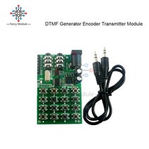 DTMF 발전기 인코더 송신기 모듈 다이얼 키보드 MCU 제어 MT8870 전화 용 음성 디코더, 02 DTMF Generator Board