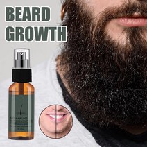 남자 수염 발모제 오일 상남자 턱수염 콧수염 기르기 영양제 오일 30ml, 1