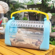이동가방 메추리 휴대용 병아리 나들이 박스 케이지, 상세이페이지 참고, 케이지  핑크, 상세이페이지 참고