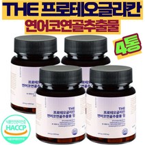 프로테오글리칸 식약청인증 프로테오글리칸연어코연골 프로테오글리칸관절 프로테오클리칸 프리데오글리칸 프로테오 프로테오글루칸 프리글리칸 연어코 연골, 4통, 60정