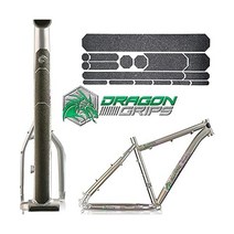 Dragon Grips 마운틴 바이크. 모든 스타일 프레임 보호. 다운튜브 체인스테이 케이블 핸들바 쉴드용 MTB 바이크 프로텍터 가드 자갈 다운힐 BMX