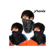 [피닉스] 파우더 페이스 안면 방한 마스크 PA278NW20/목토시/넥워머/넥게이트/스키/, 색상:피닉스 방한마스크 PA278NW20 (BK1)