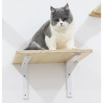 캣타워고양이 벽걸이 등반 선반 나무 가구 스크래처 점프 플랫폼 로프 사다리 수면 및 놀이, 15 E-pedal 39x29cm