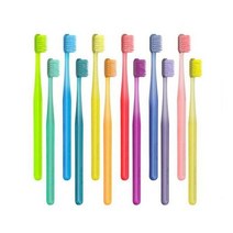 [1+1]/[NEW] 루치펠로 코랄리프 양면미세모 칫솔 1P (색상랜덤)