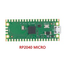 스피커보드 라즈베리 파이 피코 보드 rp2040 듀얼 코어 264kb arm 저전력 마이크로컴퓨터 고성능 cortex-m0+ 프로세서, rp2040 마이크로