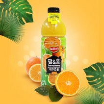 델몬트 팜앤홈 제주감귤 1.2L 과일주스 건강음료 클렌즈주스, 기본, 1200ml
