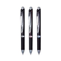 Pentel Energel 펜텔 에너겔 퍼머넌트 0.7mm BLP77, 0.7 블랙(BLP77-A)