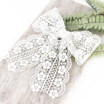 아랑로랑 다일라꼬리빅리본 논슬립 자동핀 헤어핀